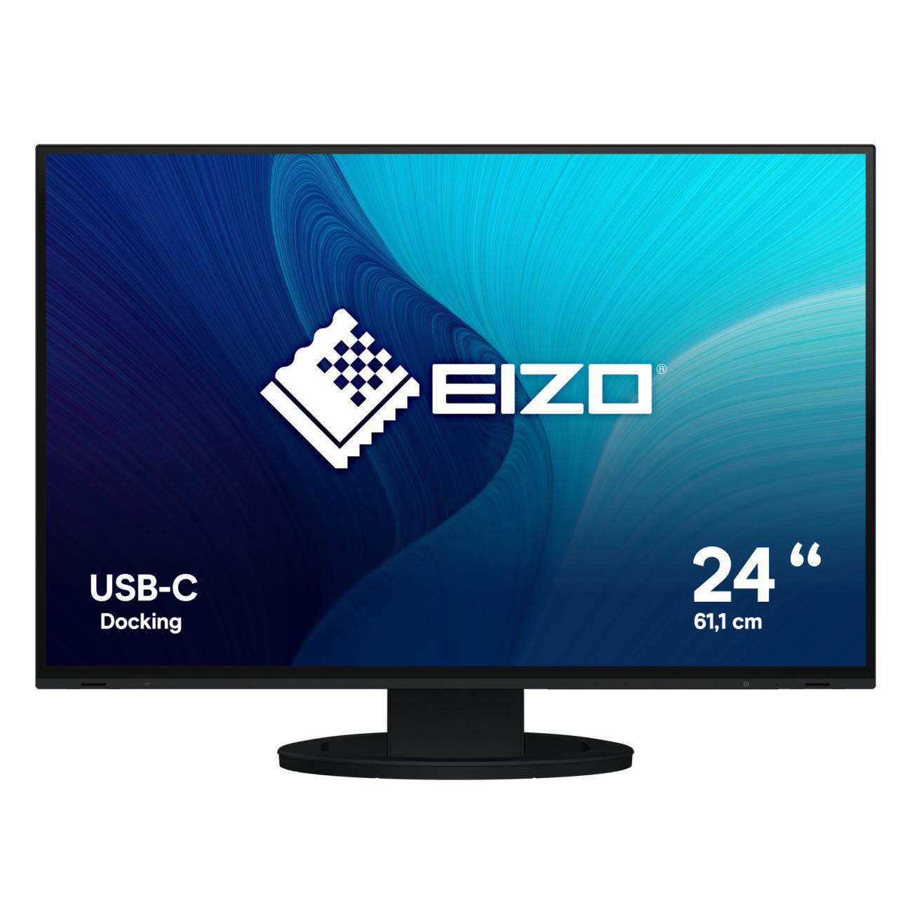 EIZO FlexScan EV2485-BK Monitor LED 24.1" IPS 1920x1200 WUXGA 16:10 350cd/mÂ² Nero