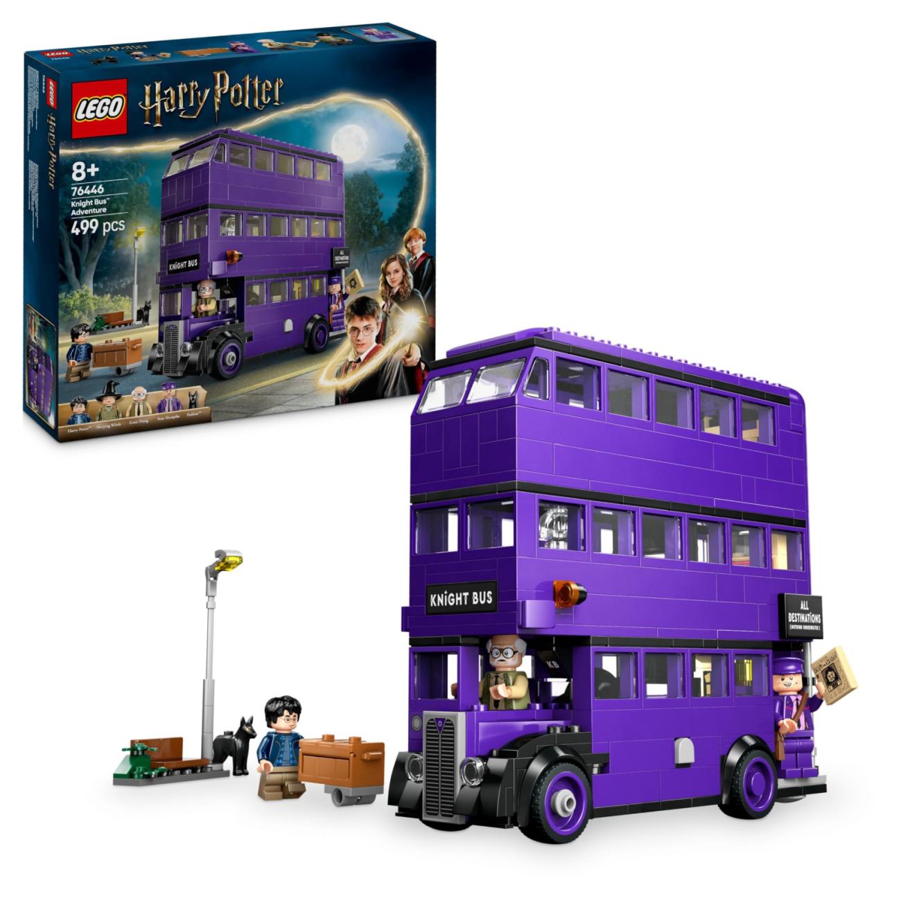 LEGO Harry Potter 76446 Nottetempo Autobus a 3 Piani Set da Costruzione 8+ Anni