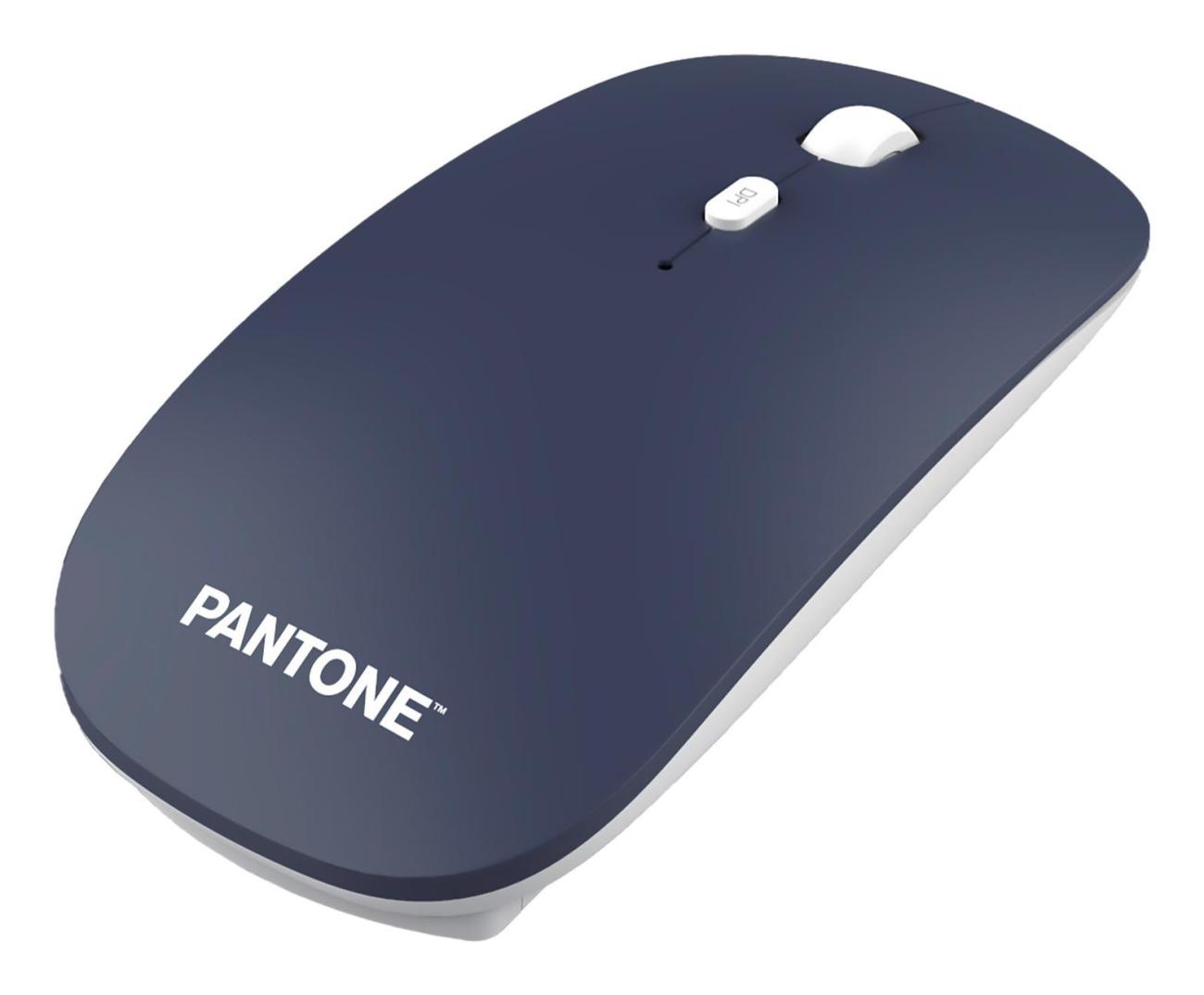 Pantone Mouse Ottico Wireless PT-KB09MN Blu Marino 2 Tasti per Windows e Mac