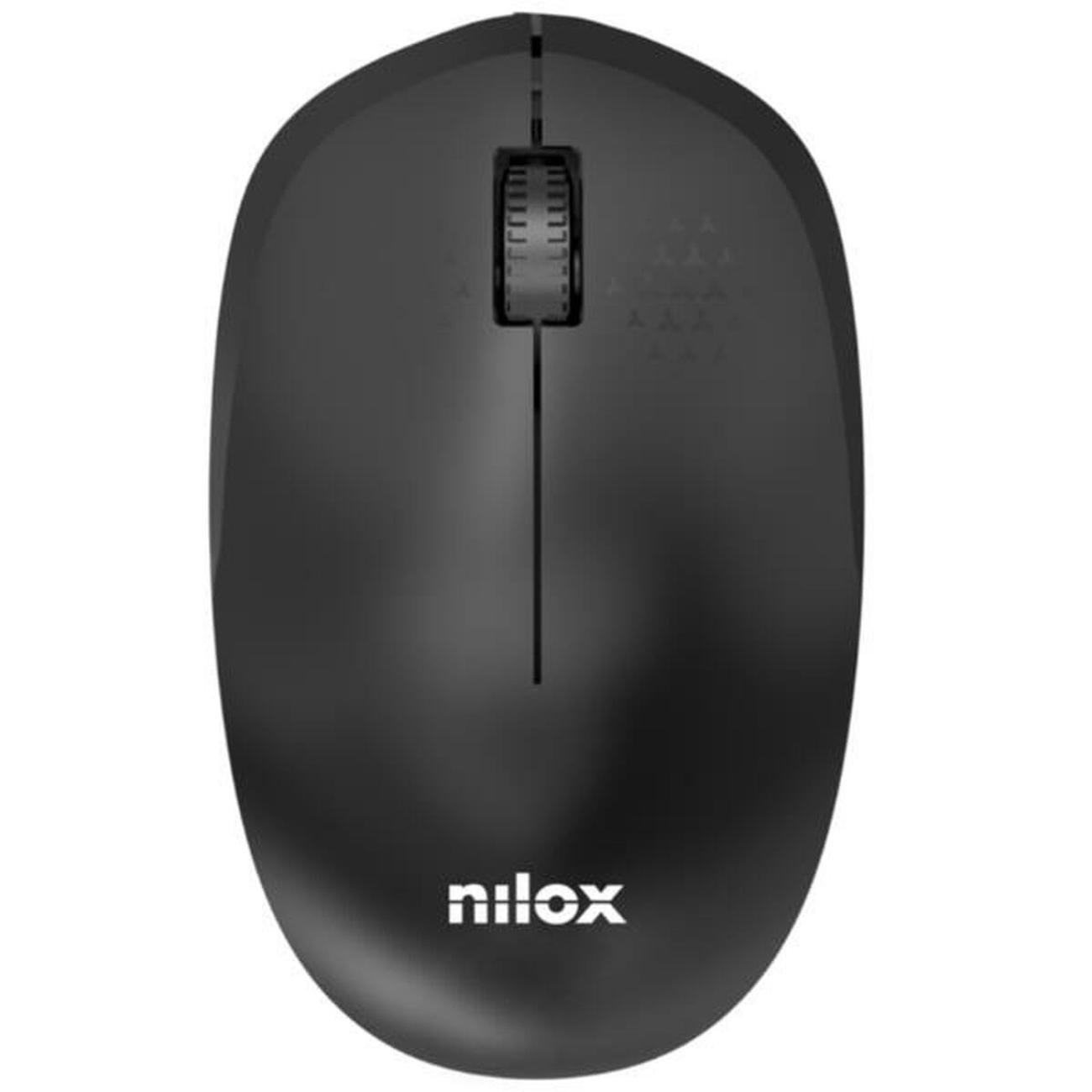 Nilox Mouse Wireless Ottico NXMOWI4011 1000 DPI per Windows/Linux/Mac