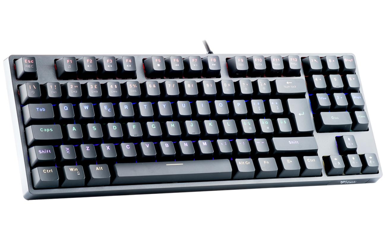 Tastiera Gaming X50 - Meccanica- Switch Blu OUTEMU- RGB- Software- 90 tasti- Compatta