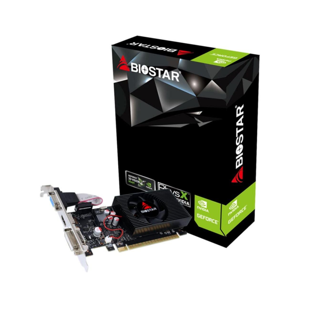 Biostar Scheda Video GeForce GT 610 2GB GDDR3 Basso Profilo