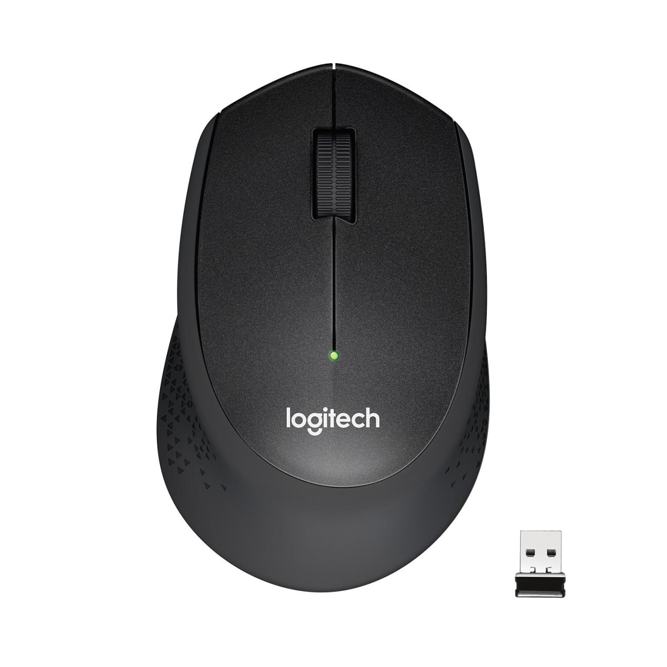 Logitech M330 SILENT PLUS Mouse Wireless Nero 1000 DPI Clic Silenzioso per Destrorsi