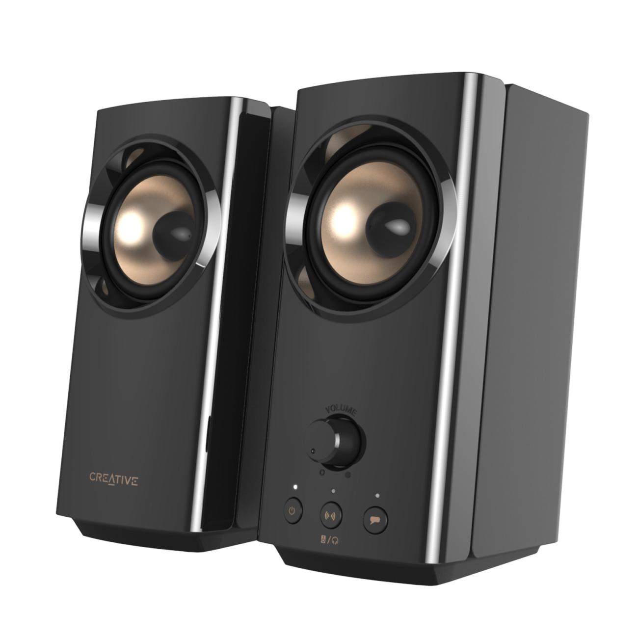Creative Labs T60 Altoparlanti 2.0 Bluetooth 30W Nero USB-C e 3.5mm