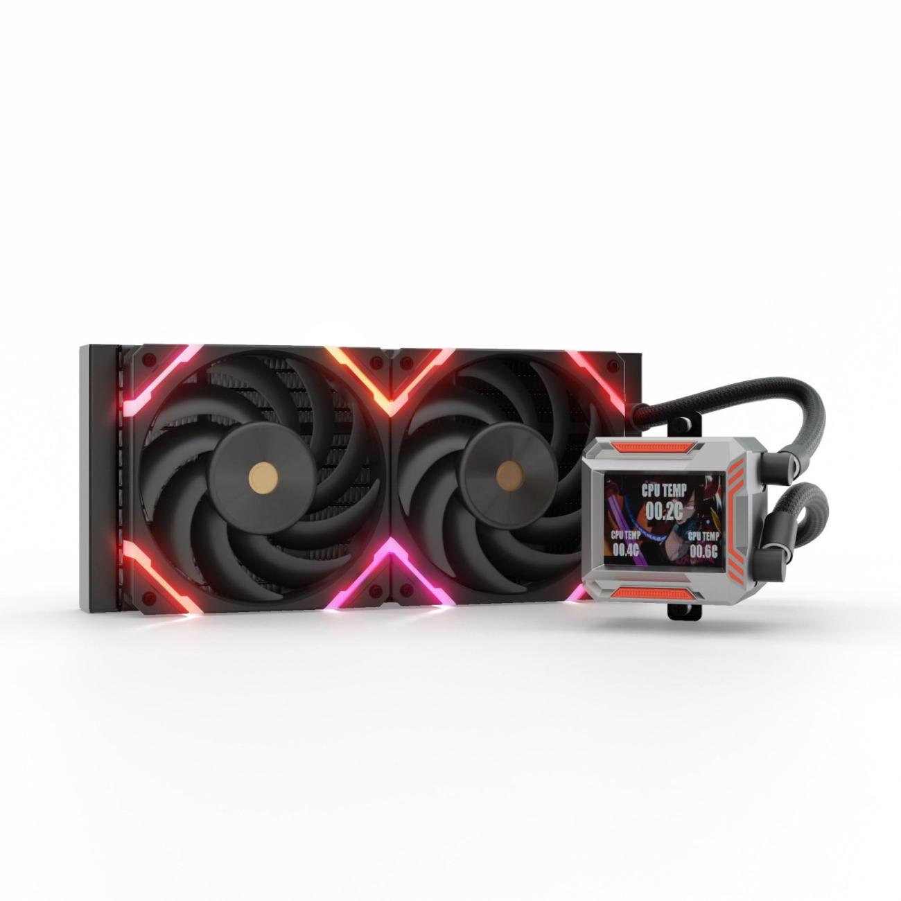 Valkyrie Syn 240 Raffreddamento a Liquido ARGB 240mm Nero per PC