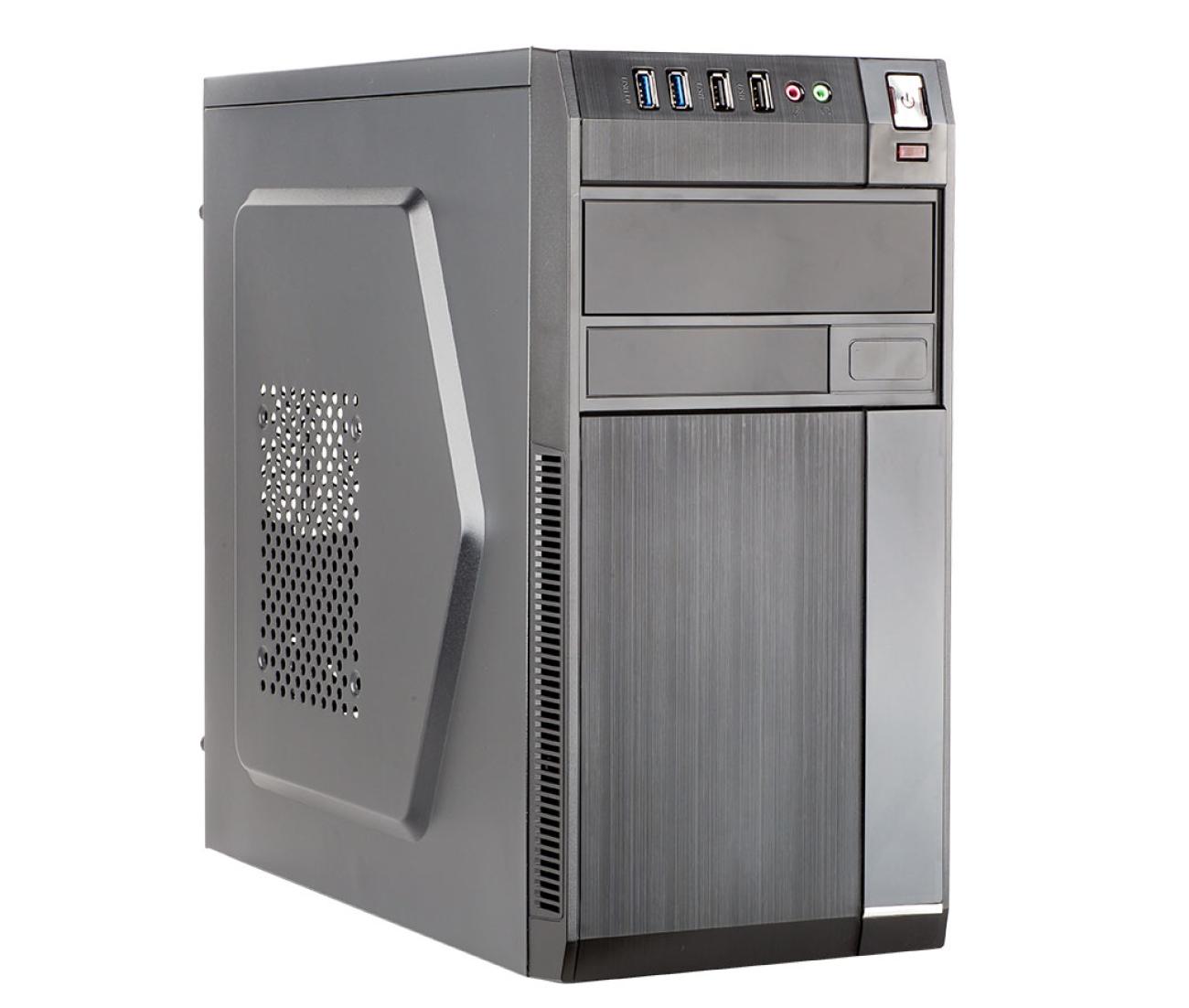 Case ROBB - Mini Tower mATX 500W 2xUSB3 Full Black