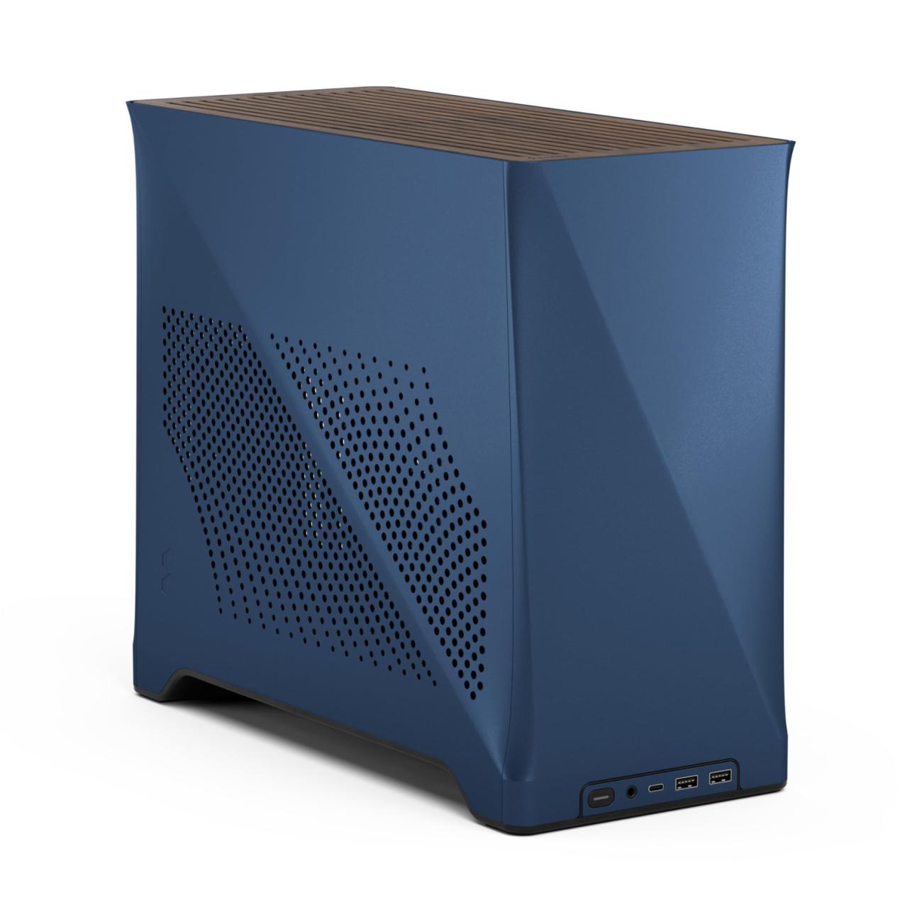 Fractal Design Era 2 Case PC Alluminio Anodizzato Blu FD-C-ERA2N-03 Supporto GPU 3 Slot