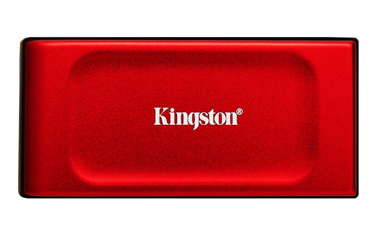 Kingston XS1000 SSD Esterno 1TB USB-C 3.2 Gen 2 1050MB/s Rosso Compatto