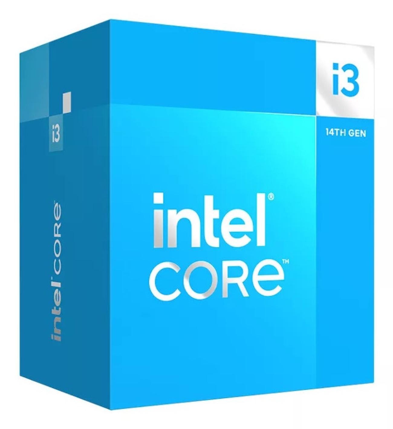Intel Core i3-14100F Processore Quad-Core 4,7 GHz LGA 1700 14a Generazione