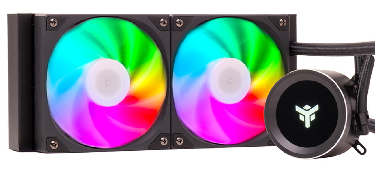 Dissipatore a liquido ARCTIC SPHERE LCD 240 - 240mm- Skt Universale- PWM fan- LCD 2.8" con...