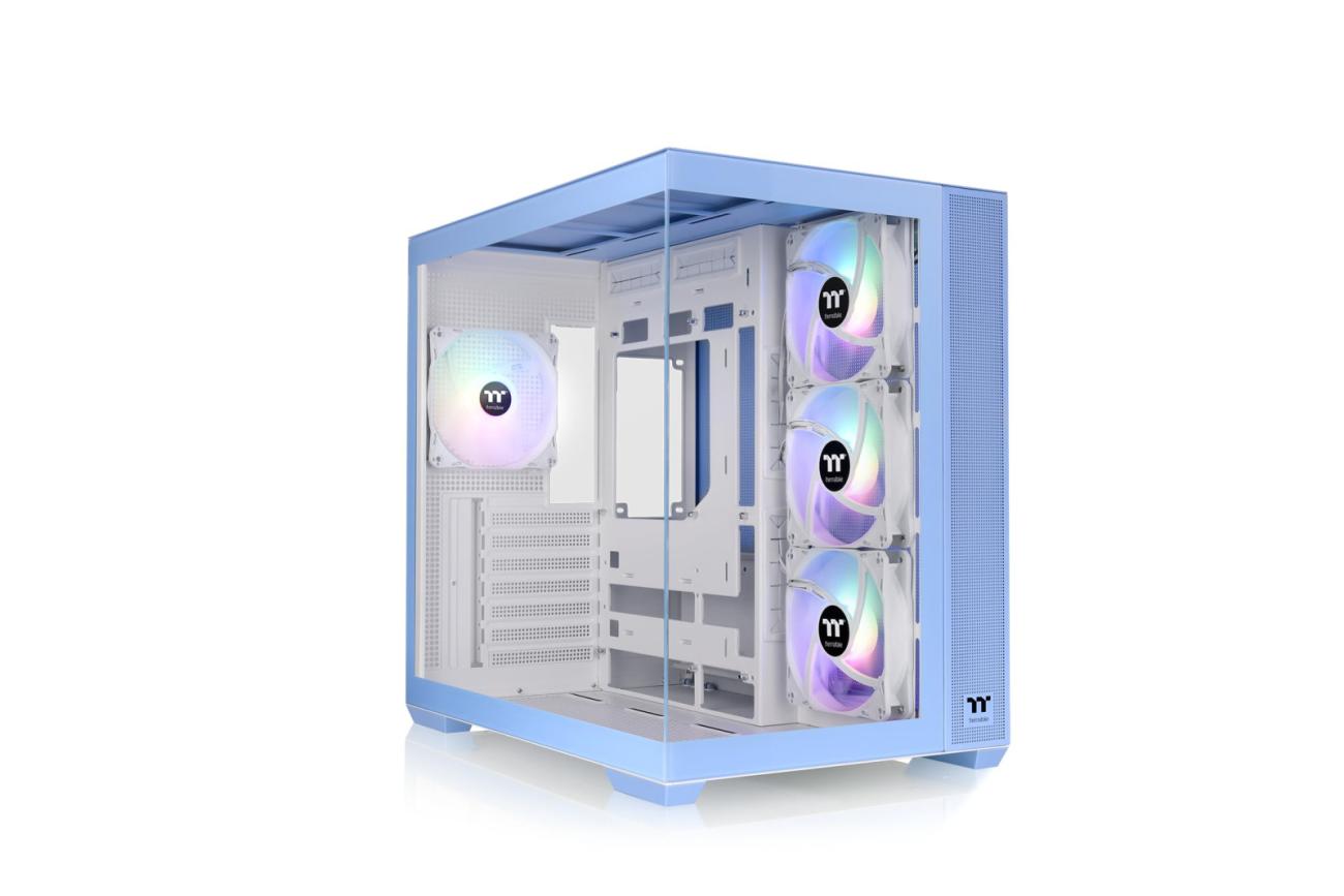 Thermaltake View 380 TG ARGB Case PC Mid Tower Hydrangea Blue Edizione Limitata