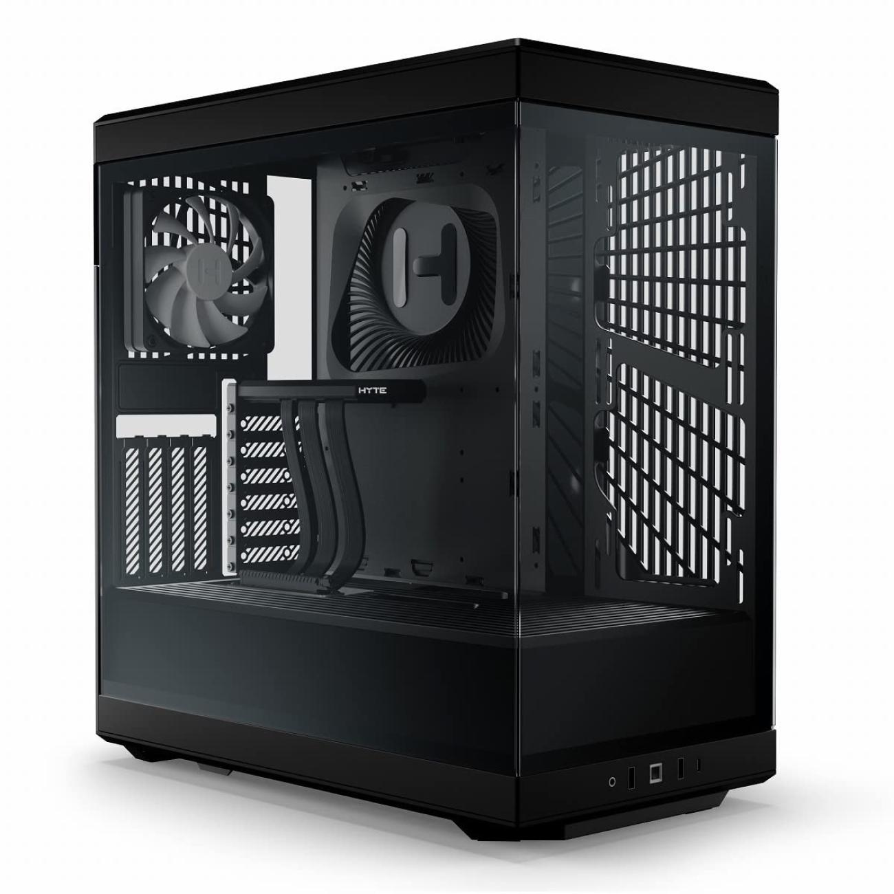 HYTE Y40 Case per PC ATX Midi Tower in Vetro Temperato Nero
