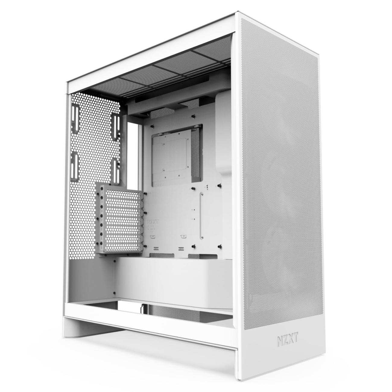 NZXT H7 Flow CM-H72FW-01 Case PC Mid-Tower ATX Bianco Airflow 3 Ventole 120mm