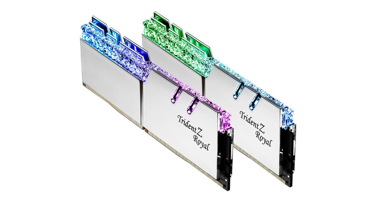 G.Skill Trident Z Royal 32GB (2x16GB) DDR4-4266MHz RAM F4-4266C19D-32GTRS