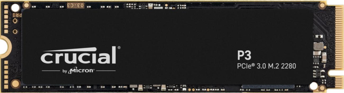 Crucial P3 SSD M.2 NVMe PCIe 3.0 1TB - UnitÃ  a Stato Solido per PC
