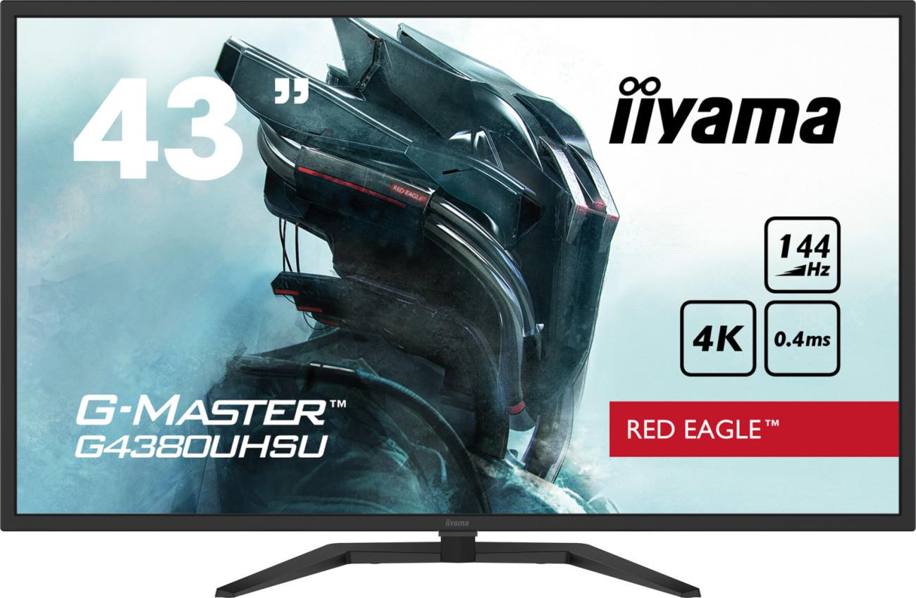 iiyama G-MASTER G4380UHSU-B1 Monitor Gaming 42.5" 4K Ultra HD 144Hz HDR400 VA Nero