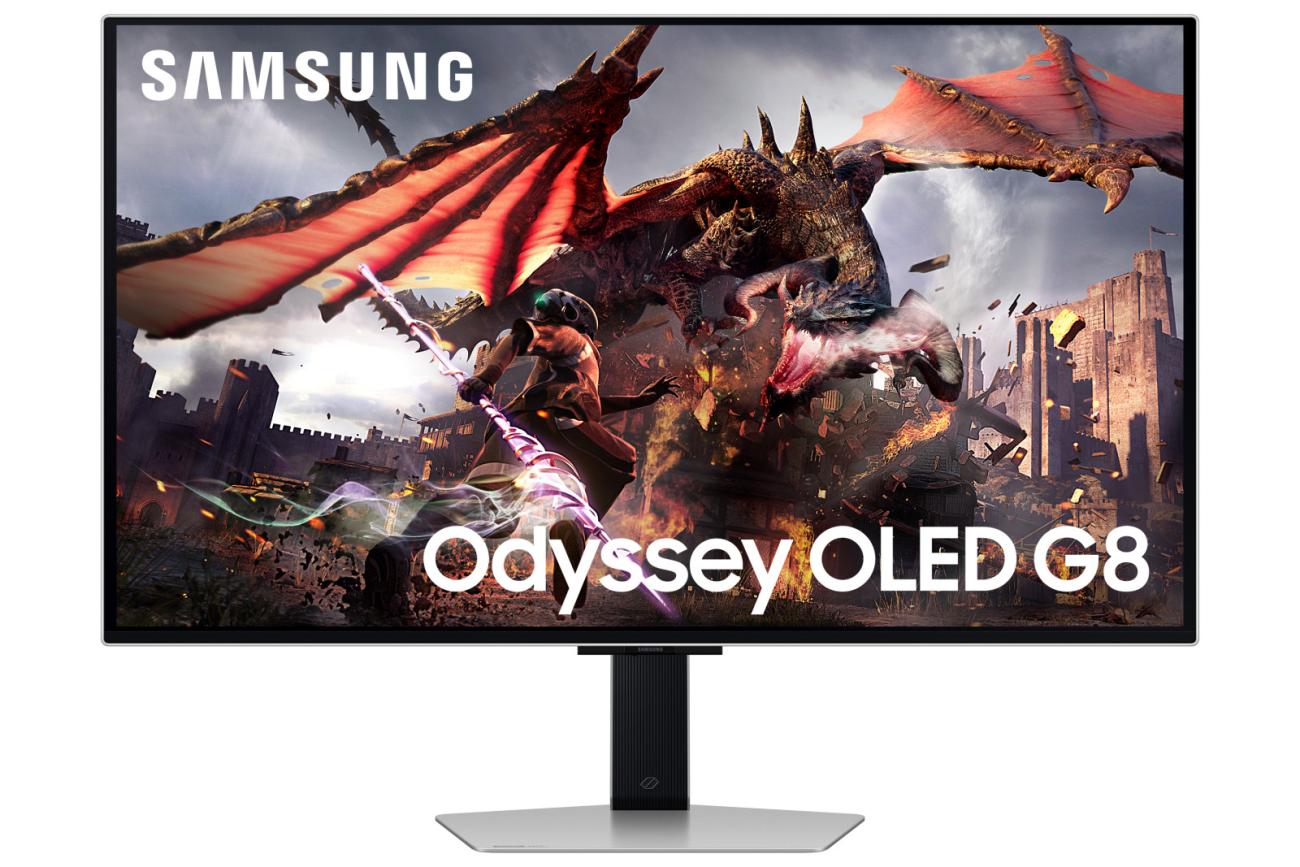 Samsung Odyssey OLED G8 Monitor Gaming 32" 4K UHD 240Hz HDR 0,03ms