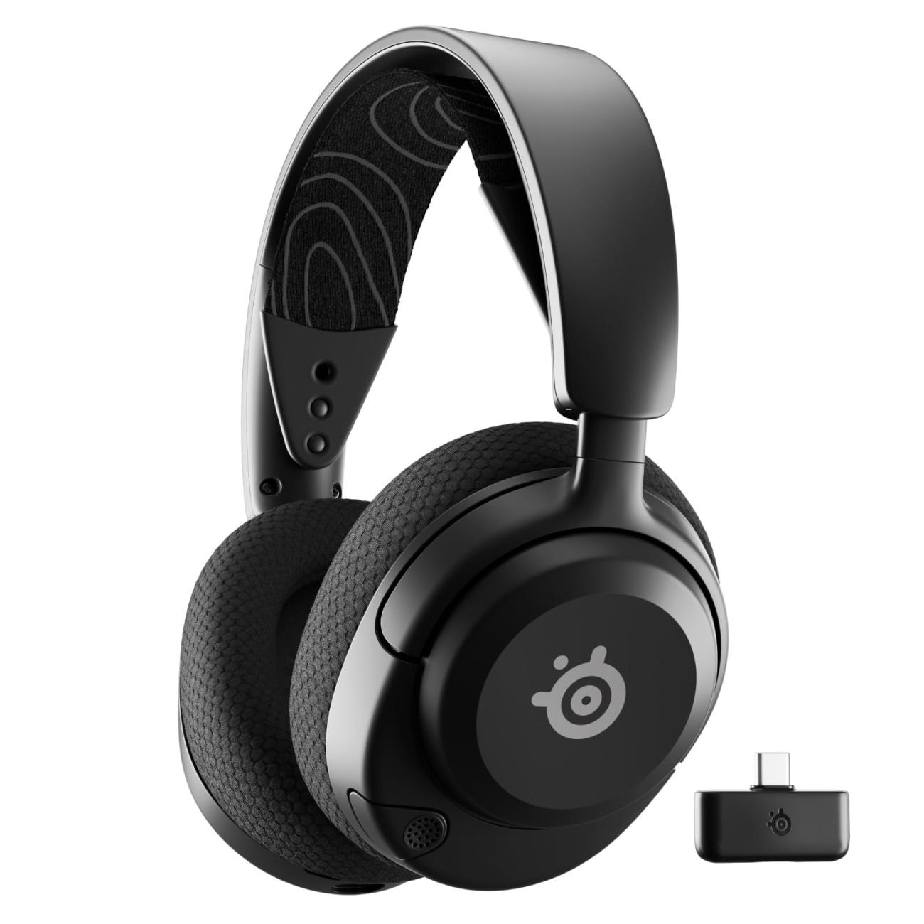 SteelSeries Arctis Nova 5 Cuffia Gaming Wireless Nero Multi-sistema con Microfono