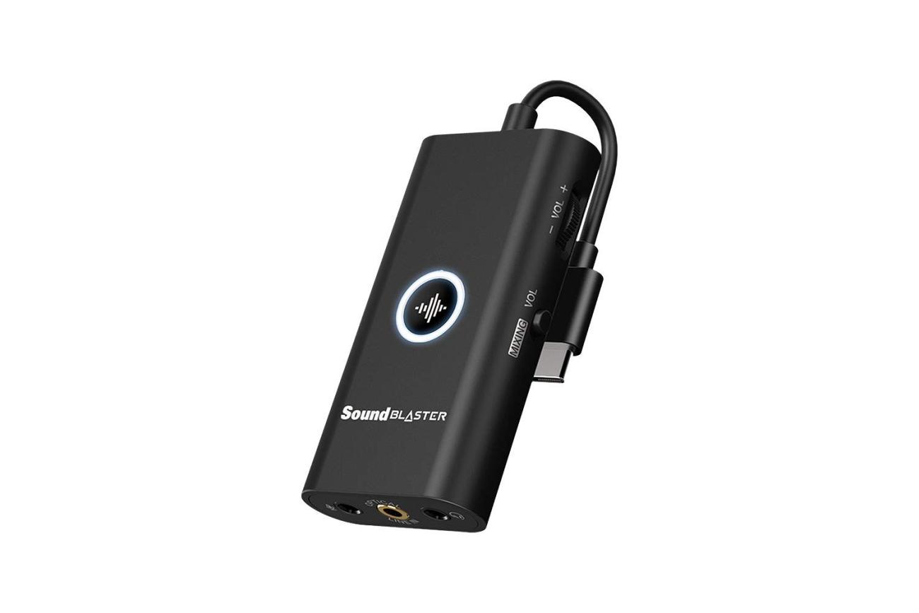 Creative Sound Blaster G3 Amplificatore USB-C DAC per Gaming PS4 e Switch