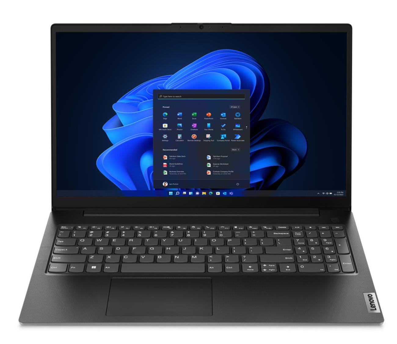 Lenovo V15 Notebook 15.6" AMD Ryzen 3 8GB RAM 256GB SSD Nero Computer Portatile