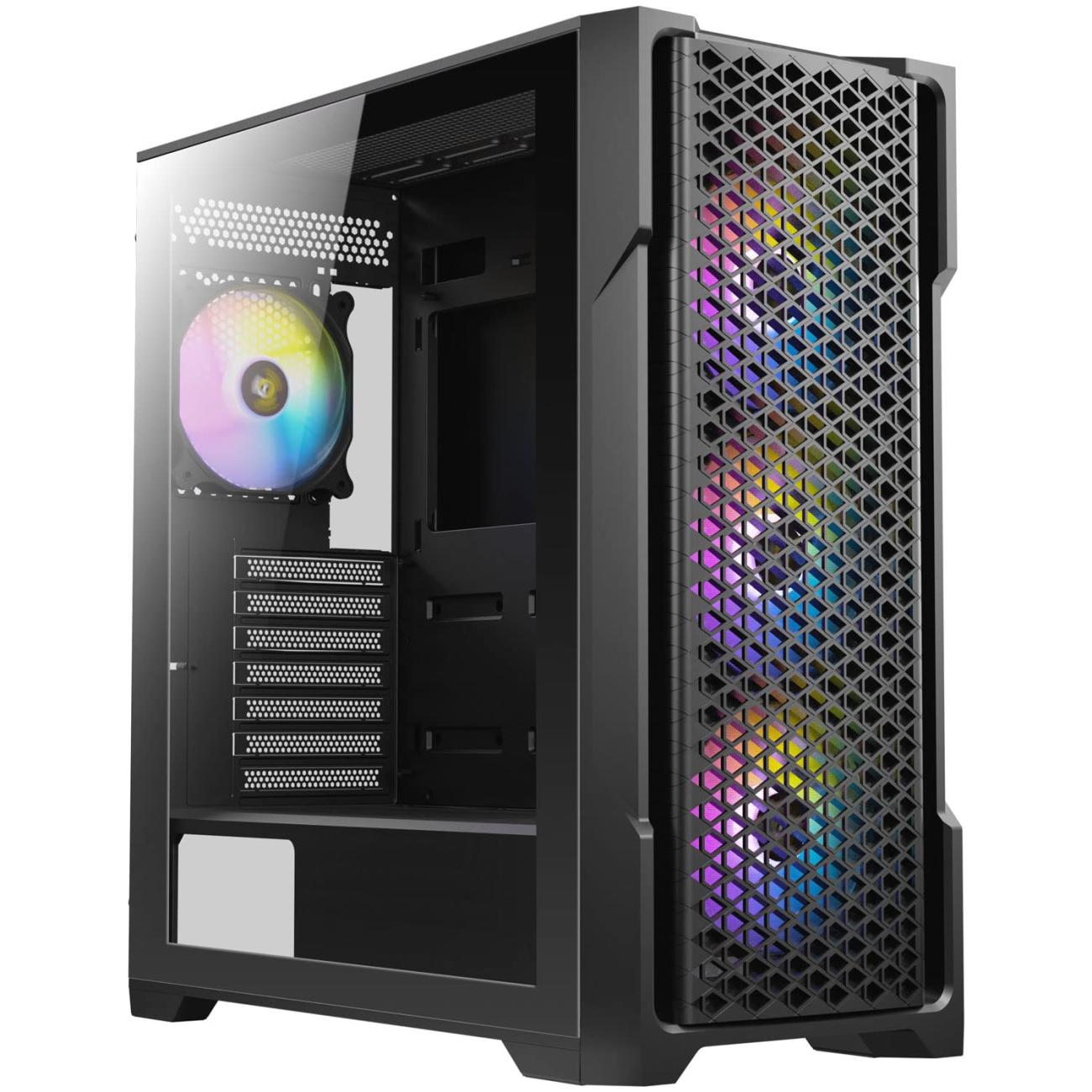 Antec AX90 Case PC Mid-Tower ATX Gaming 4 Ventole ARGB Pannello Frontale Mesh