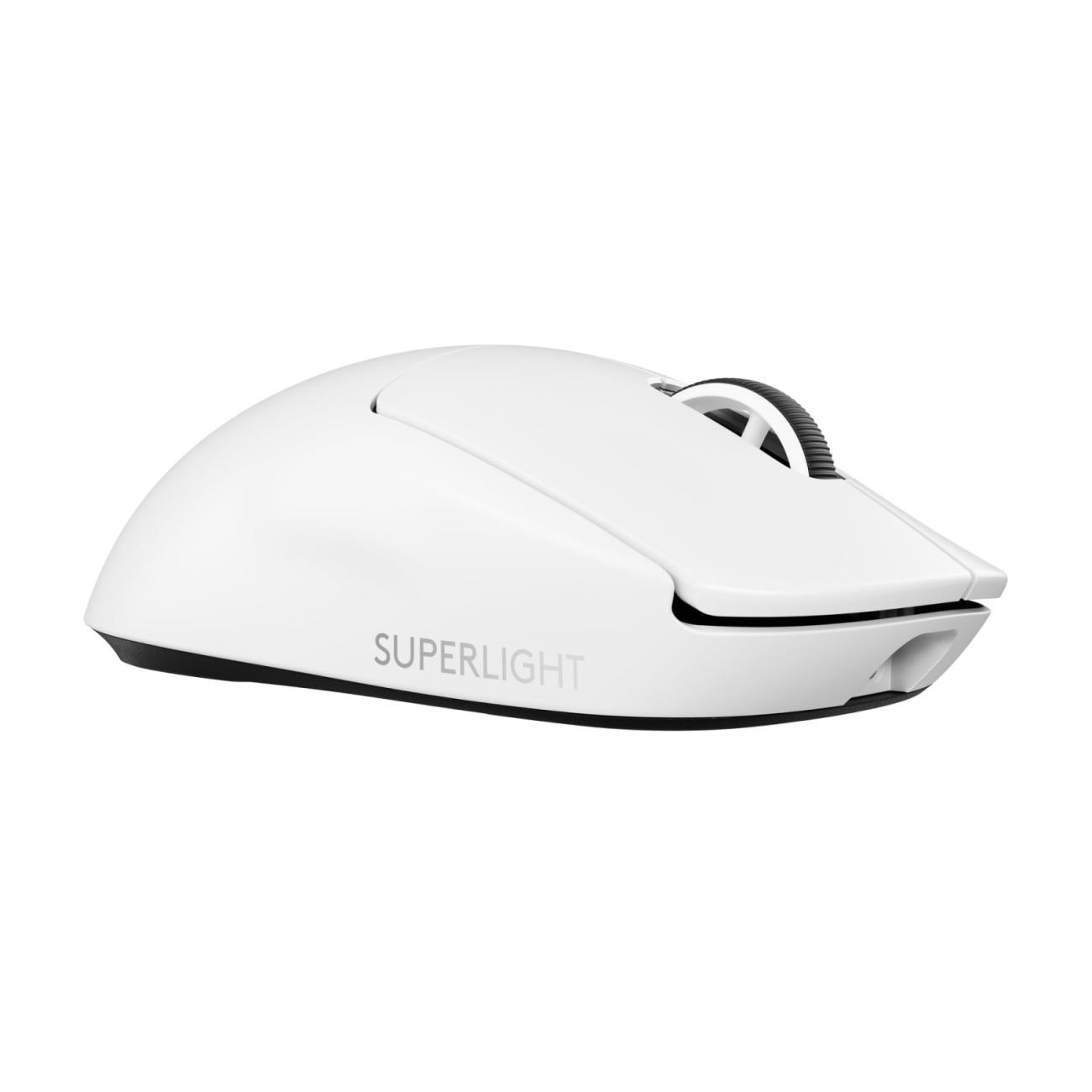 Logitech G PRO X SUPERLIGHT 2 Mouse Gaming Wireless Bianco 60g HERO 2 44K DPI