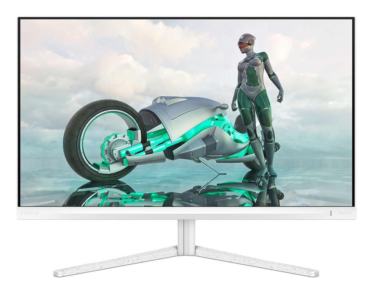 Philips Evnia 27M2N3201A00 Monitor Gaming 27" FullHD IPS 180Hz HDR10 Bianco