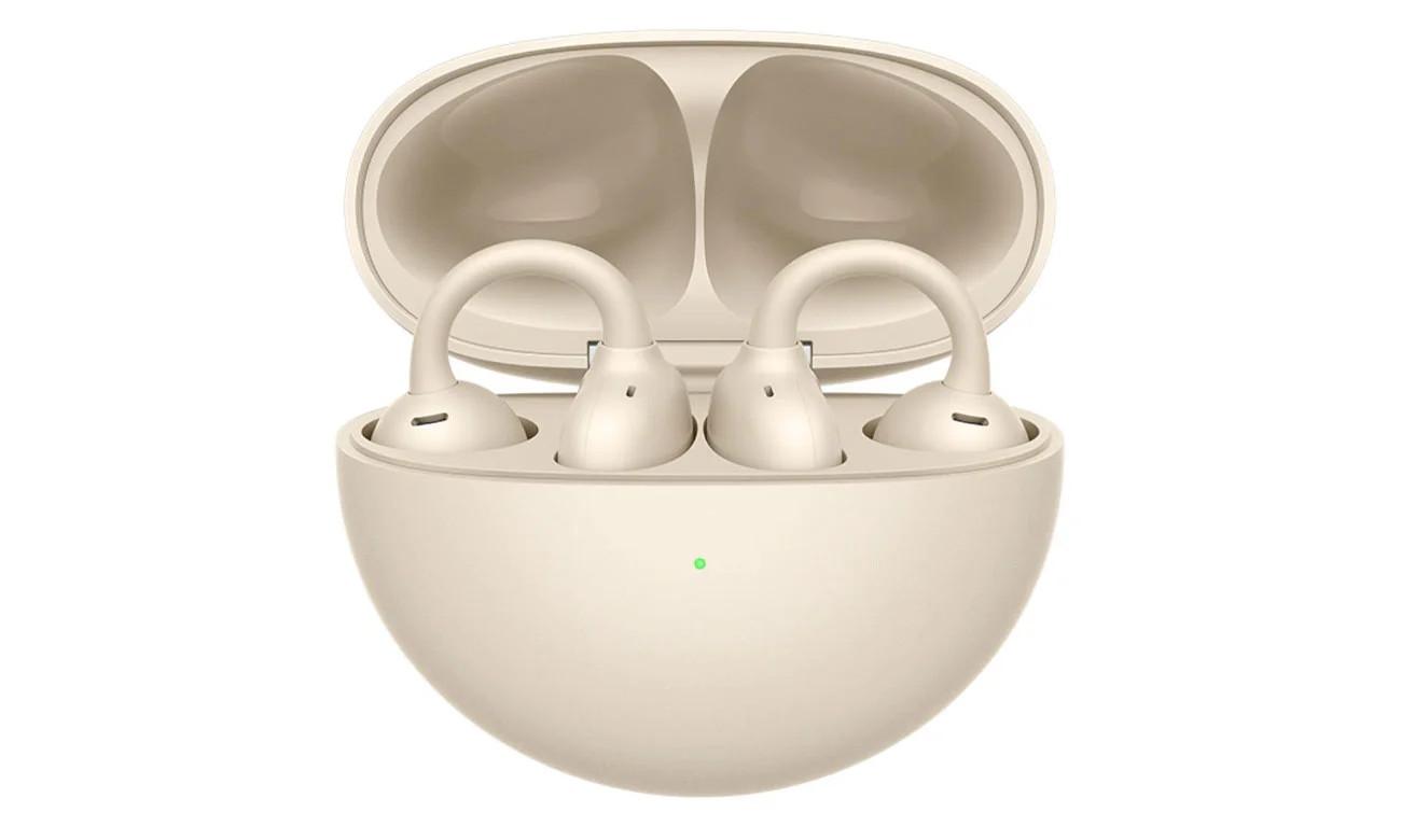 Huawei FreeClip Auricolari True Wireless TWS Beige IP54 Bluetooth 8h Batteria 5,6g