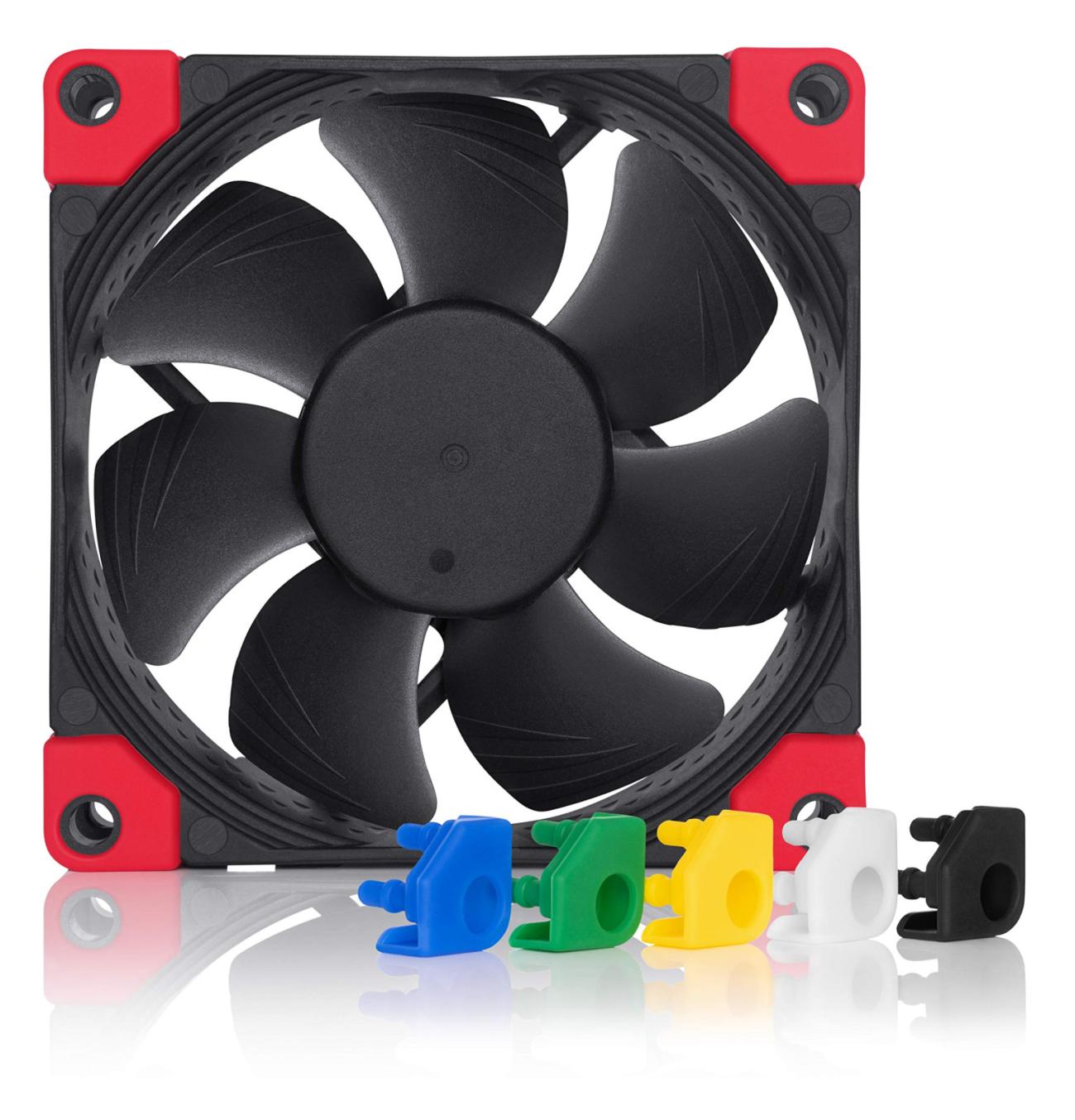 Noctua NF-A8 PWM Ventola PC 80mm Silenziosa 4-Pin Nero chromax.black.swap