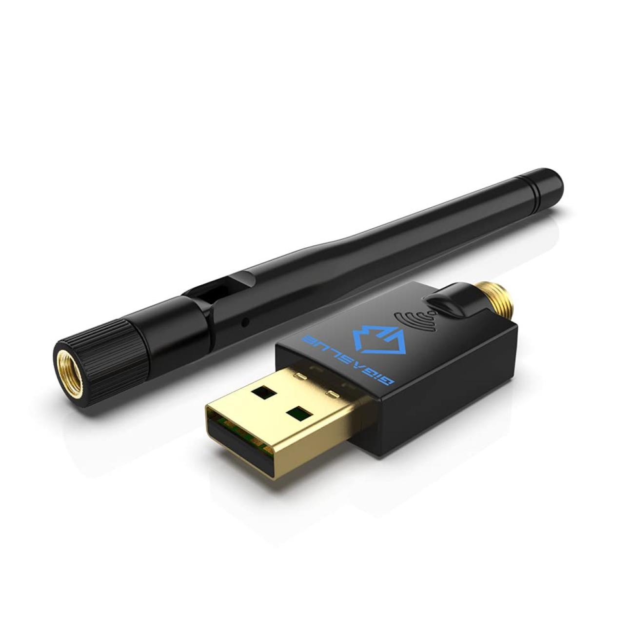 GigaBlue Adattatore Wi-Fi USB 600 Mbps Dual Band 2.4/5 GHz USB 2.0 802.11ac