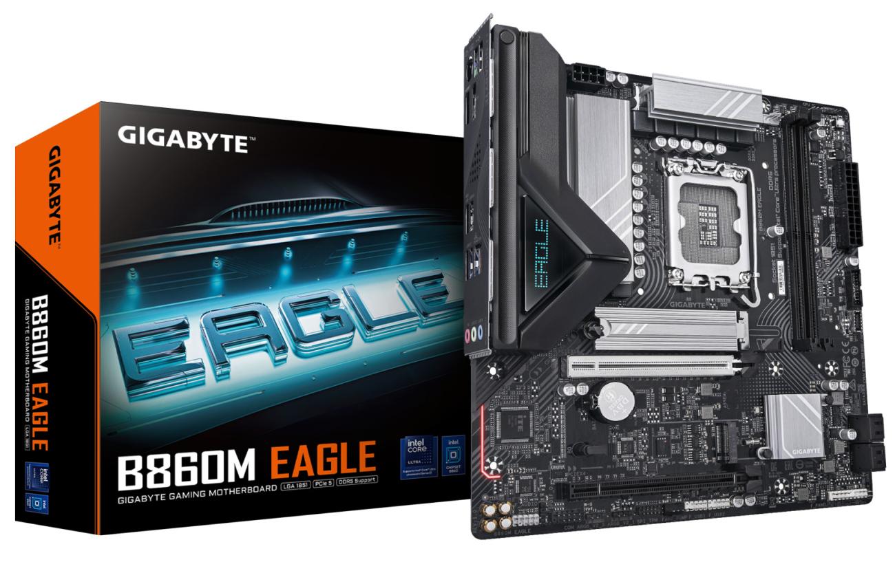 GIGABYTE B860M EAGLE Scheda Madre micro ATX LGA 1851 DDR5 per Intel Core Ultra
