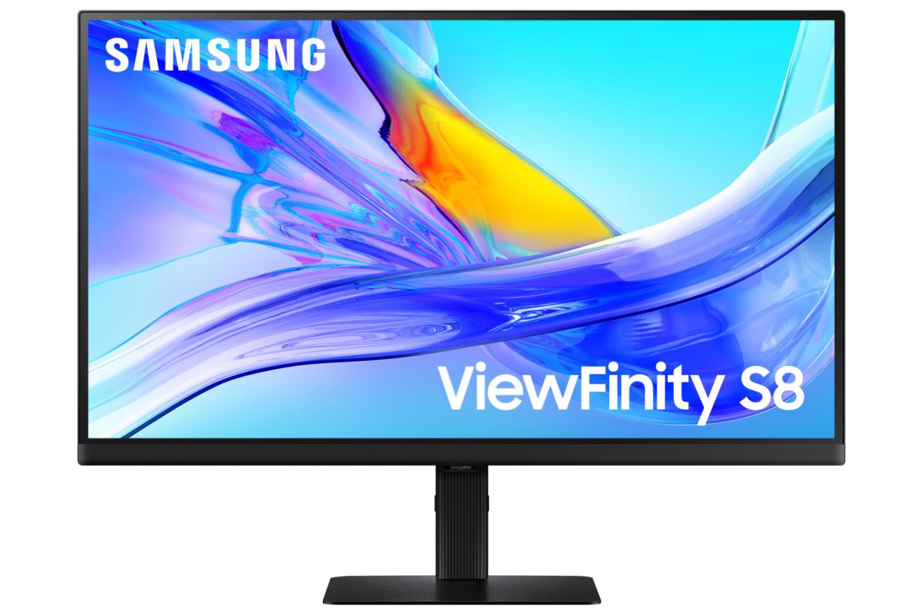 Samsung S80UD Monitor 27 pollici 4K Ultra HD IPS HDR Nero