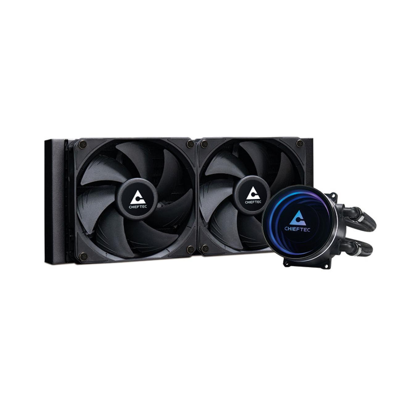 Chieftec Dissipatore a Liquido ICEBERG 240 mm RGB Scuro per PC
