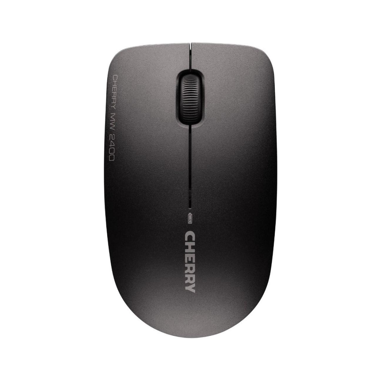 CHERRY MW2400 Mouse Wireless Ottico Nero per Ufficio 1200 DPI Ambidestro 3 Tasti