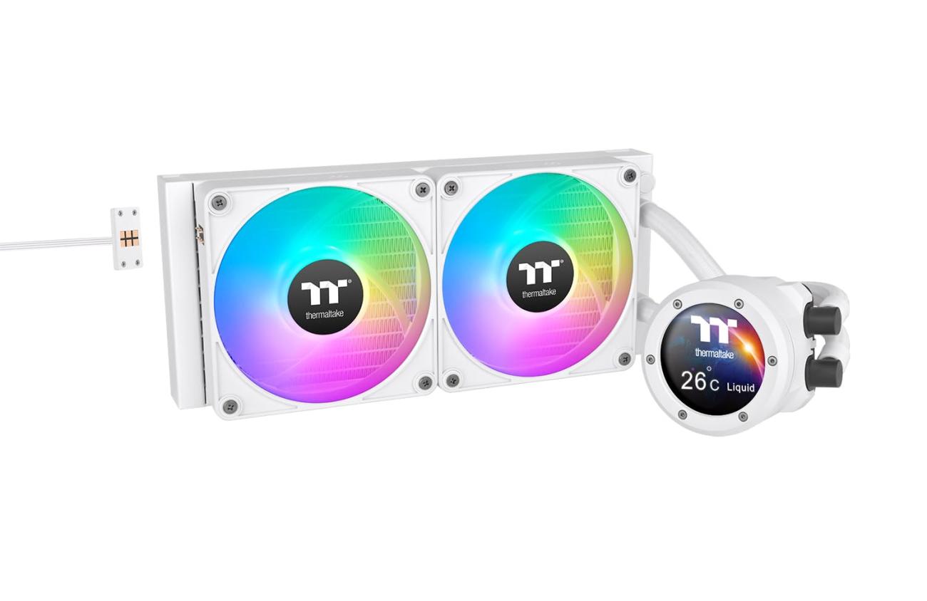 Thermaltake TH280 V2 Ultra EX ARGB Raffreddamento ad Acqua AIO Bianco per CPU