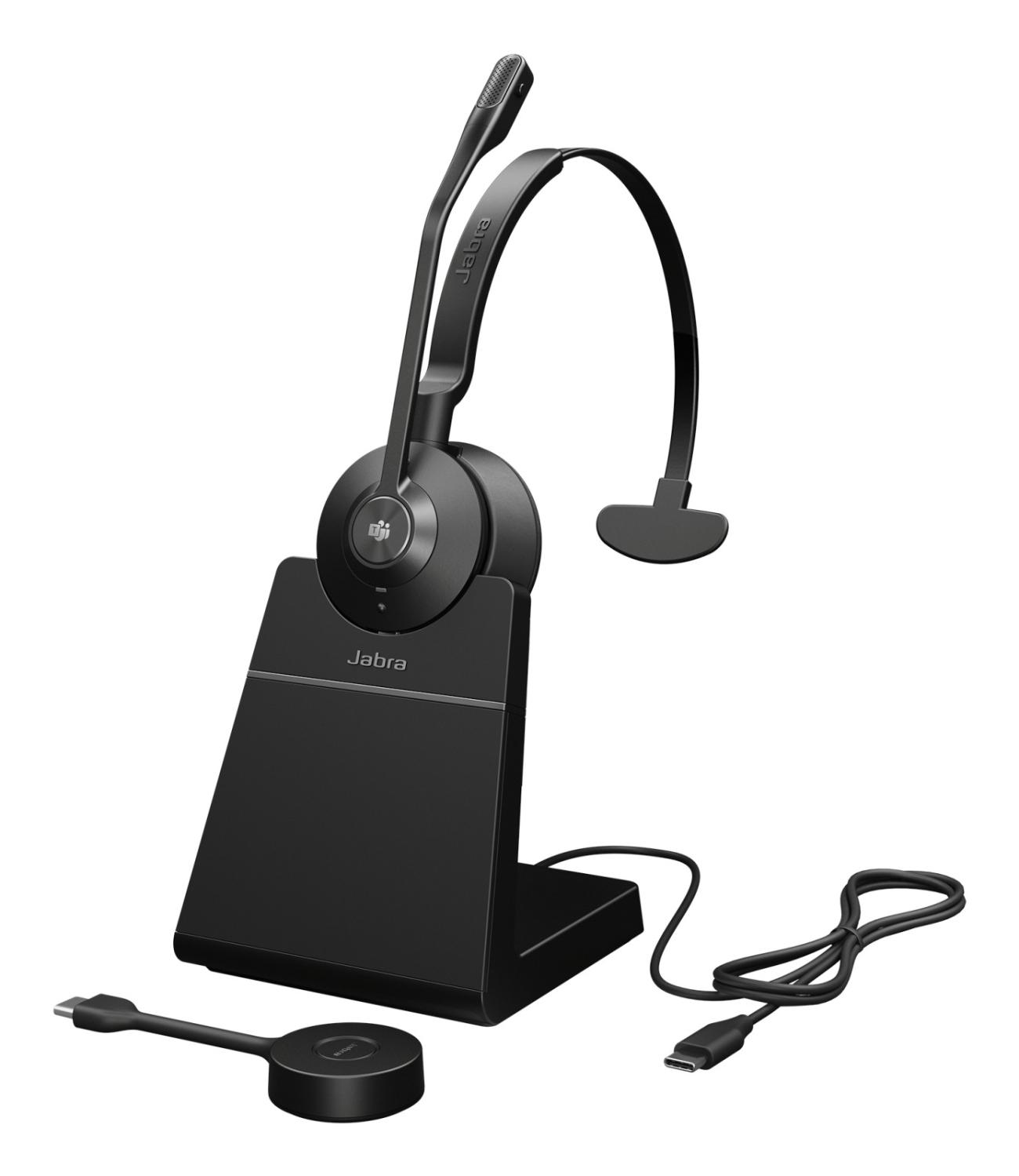 Jabra Engage 55 SE Auricolare Wireless Monofonico Nero per Ufficio Microsoft Teams