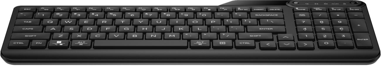 HP Tastiera Bluetooth Multi-dispositivo 460 Nero - Wireless per Computer e Tablet
