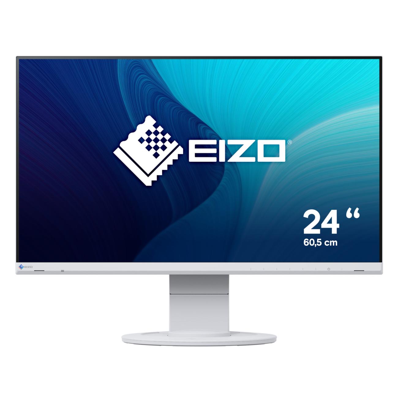 EIZO FlexScan EV2460-WT Monitor 23.8" Full HD IPS Bianco per PC