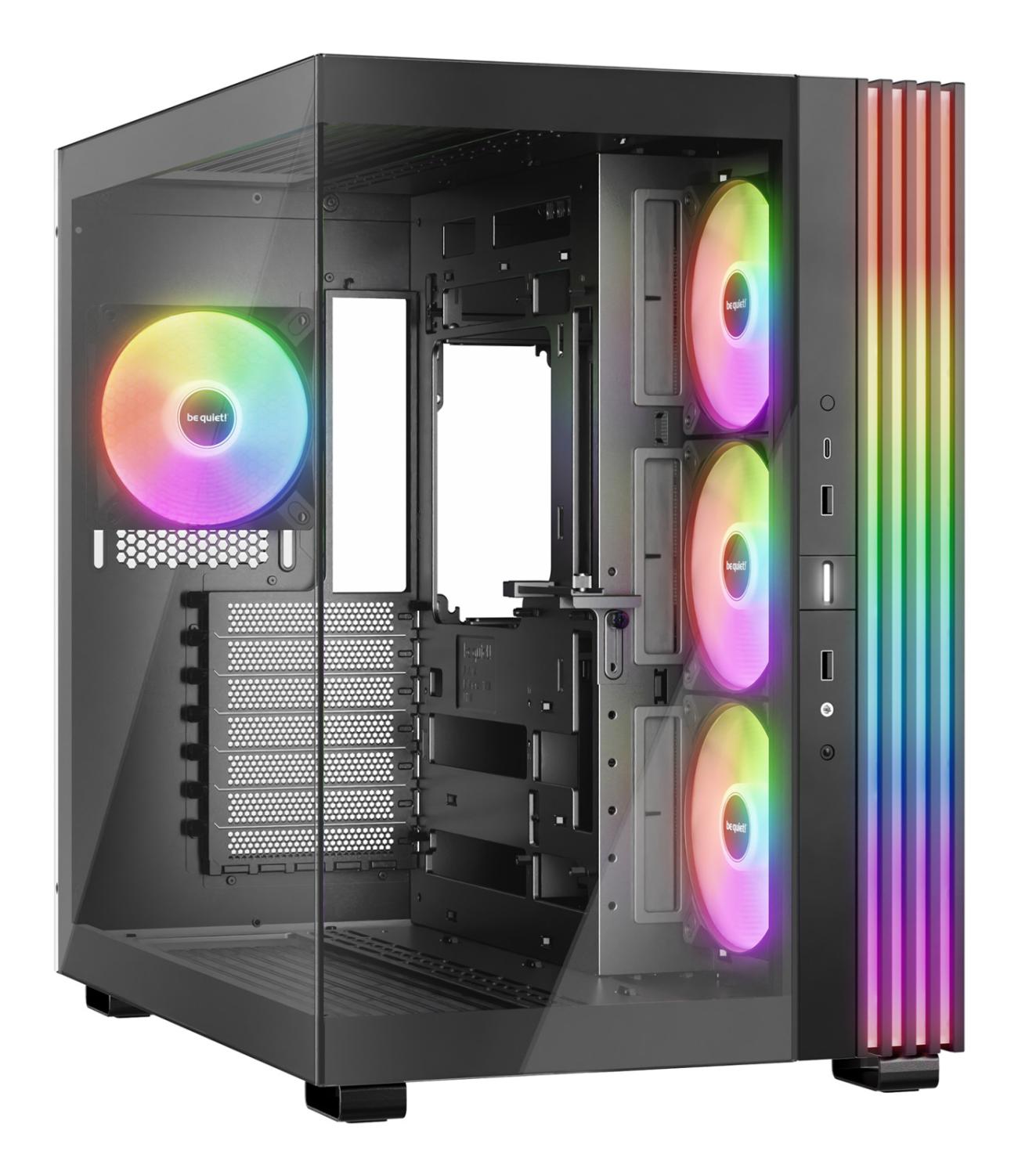 be quiet! LIGHT BASE 600 LX Case PC Midi Tower ATX Nero con Vetro e Illuminazione