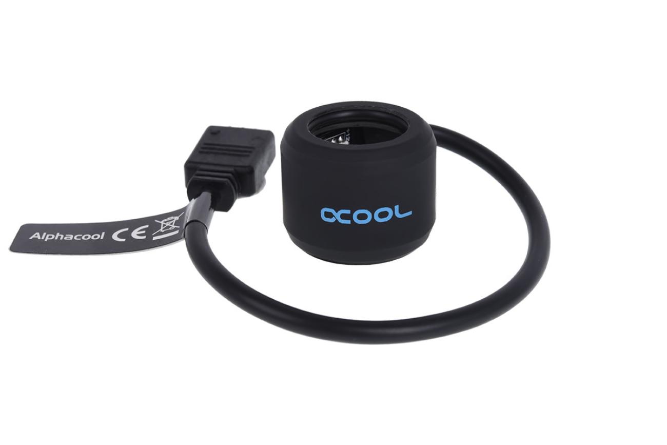 Alphacool Tubo Nero 15cm x 2,5cm per Raffreddamento HardTubes - Accessorio Hardware