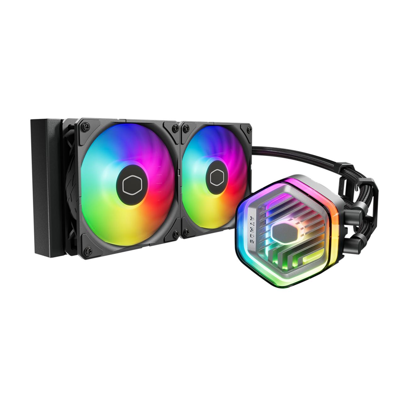 Cooler Master MasterLiquid 240 ATMOS Kit Raffreddamento Liquido CPU 240mm Nero LED