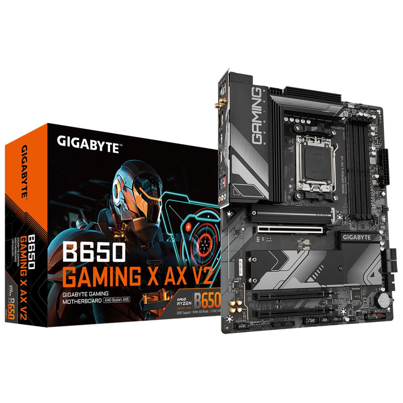 GIGABYTE B650 GAMING X AX V2 Scheda Madre AM5 DDR5 per Ryzen 7000/8000/9000