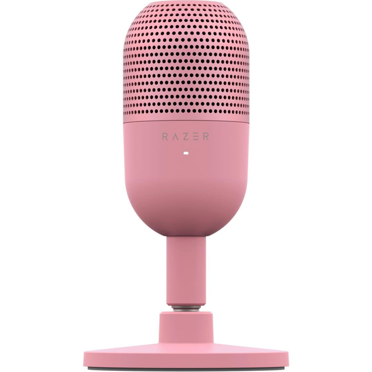 Razer Seiren V3 Mini Microfono USB Rosa Ultracompatto per Gaming e Streaming