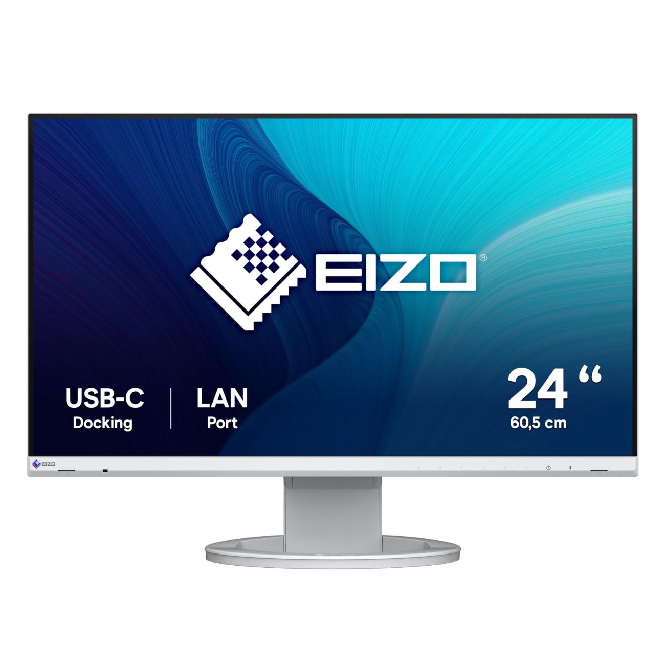 EIZO FlexScan EV2490-WT Monitor LED 23.8" Full HD IPS Bianco