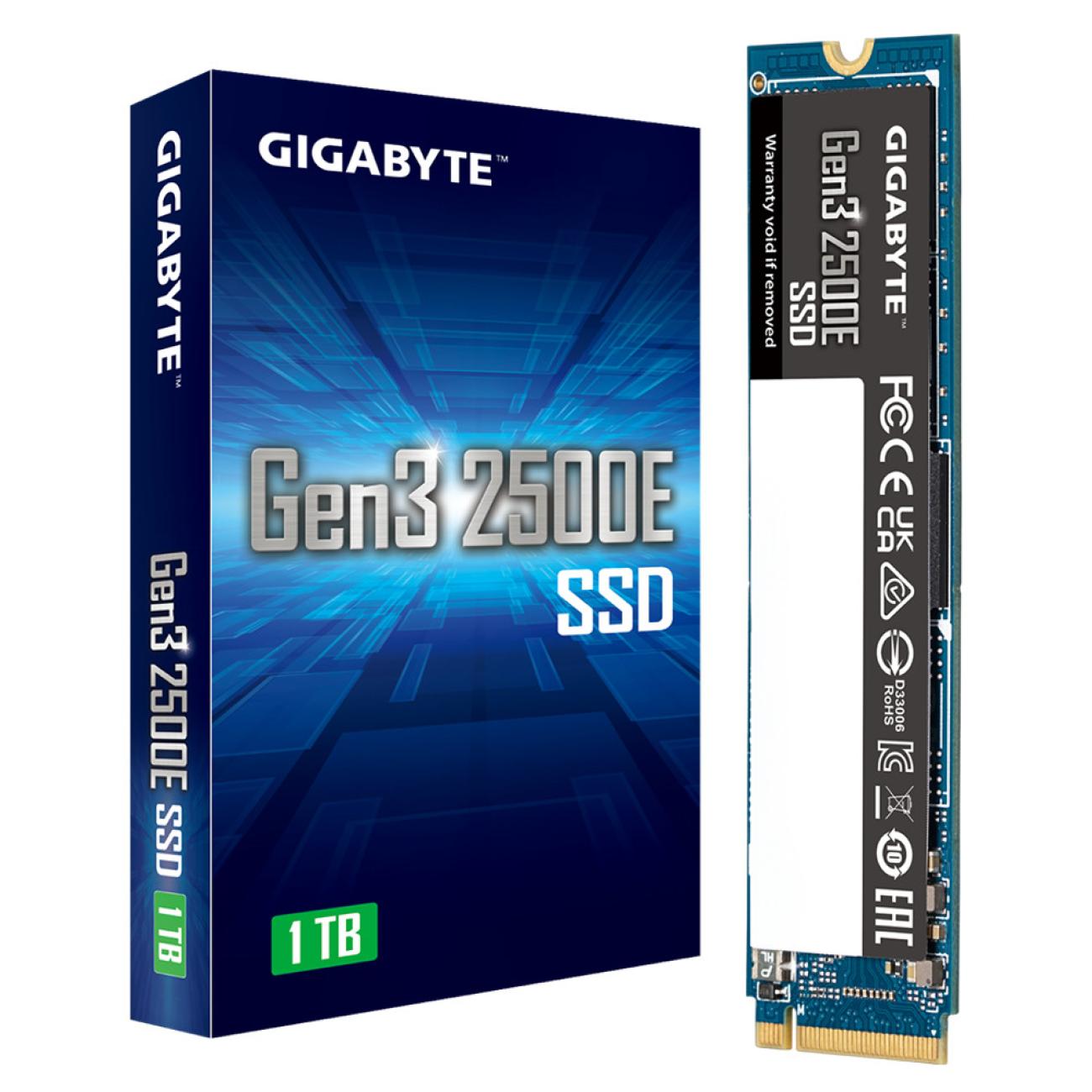 GIGABYTE SSD M.2 1TB PCIe 3.0 NVMe 3D NAND per PC e Laptop