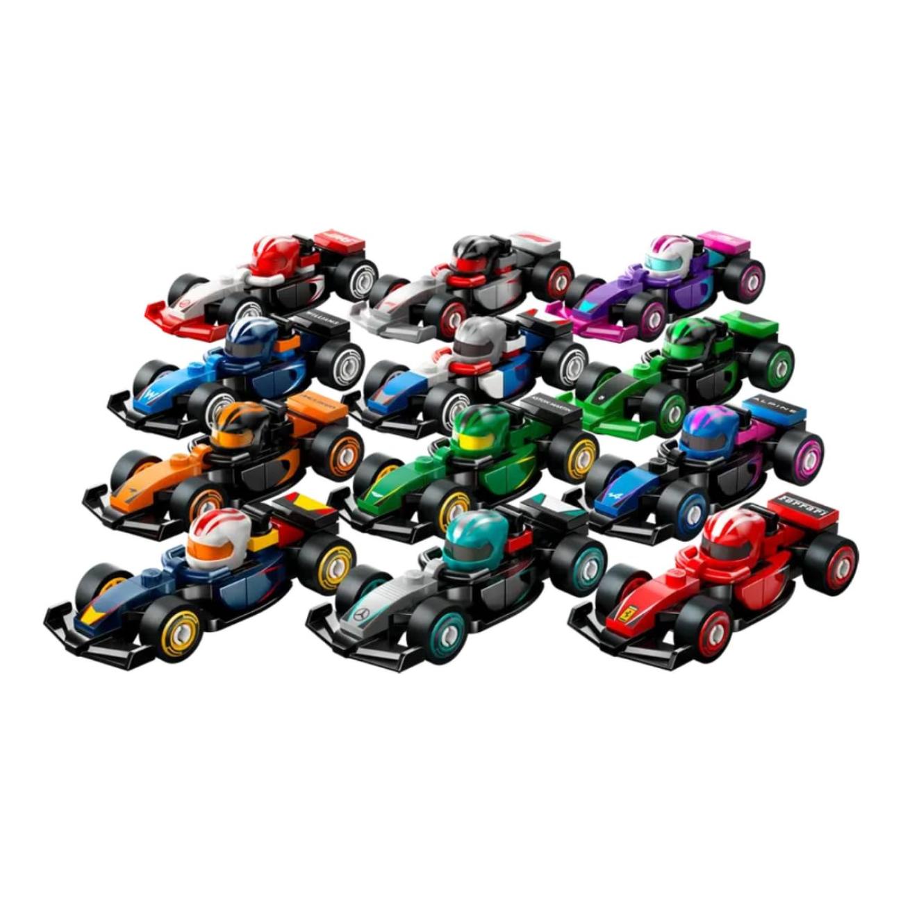 LEGO Minifigure 71049 Monoposto F1 Multicolor Collezionabile Giocattolo Costruzione