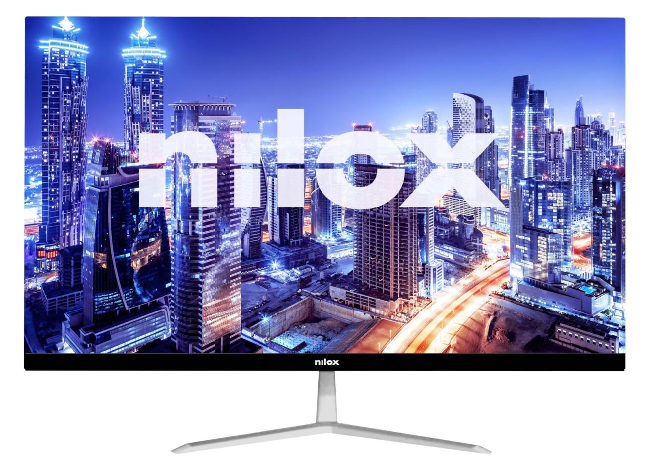 Nilox NXM24FHD01 Monitor PC 24 Pollici Full HD Frameless 75Hz