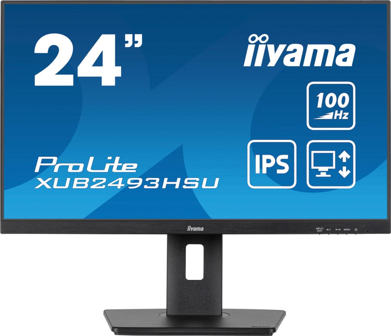 Monitor iiyama ProLite XUB2493HSU-B7 23.8" Full HD IPS 100Hz 1ms Nero