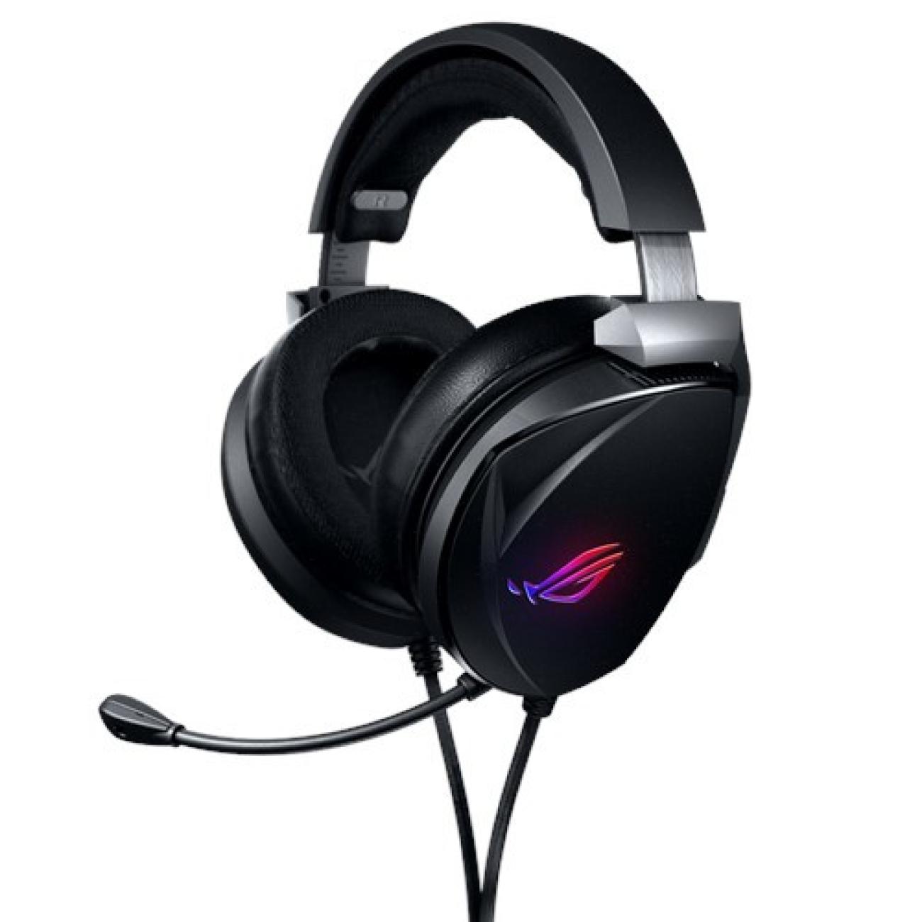 ASUS ROG Theta Cuffie Gaming 7.1 USB-C Cablate con Microfono Staccabile Nero per PC