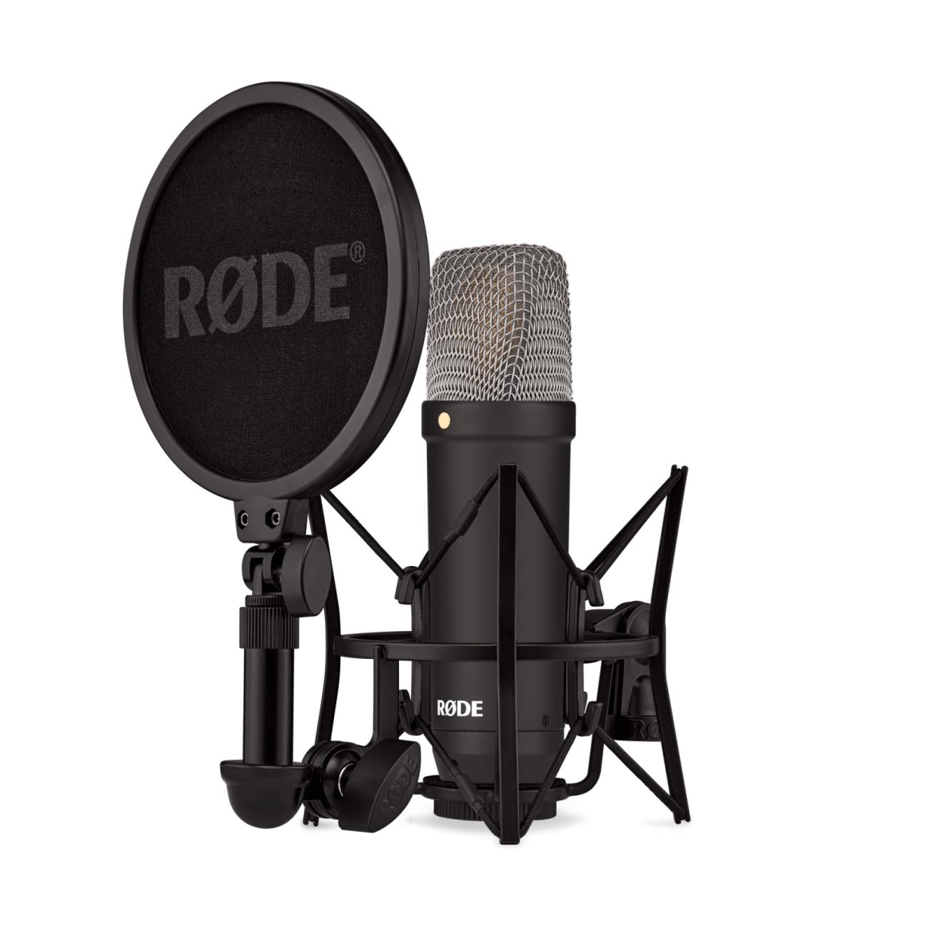 RÃDE NT1 Signature Microfono da Studio Condensatore Cardioide Nero Alluminio